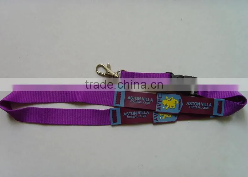 Promotional reflective lanyards with safety buckle