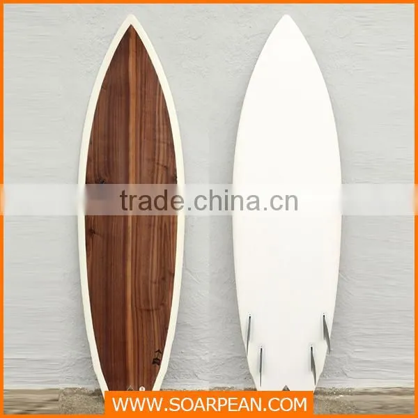 Customized Decorative Wooden Surfboard made in China