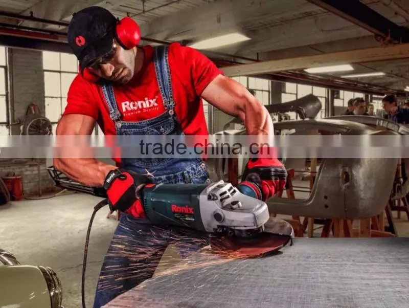RONIX HIGH QUALITY INDUSTRIAL LEVEL ANGLE GRINDER 180MM-2400W MODEL 3210