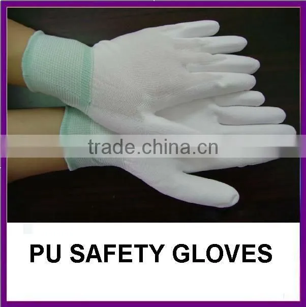 Black Work PU Nylon Gloves ZM782