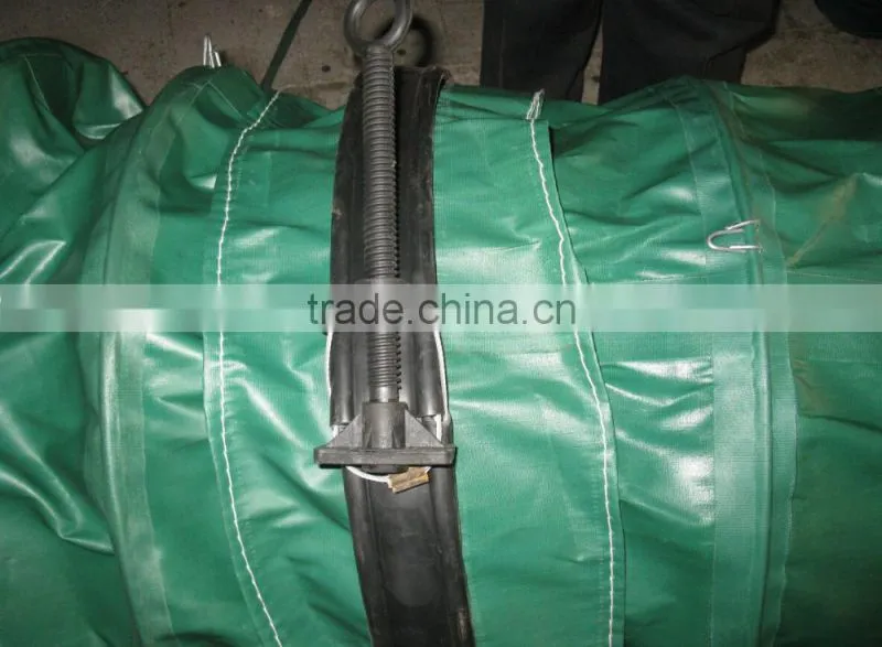Ventilation Pipe With The Metal Ring End/Mining Fire Resistant Air Duct And Negative Pressure Air Duct For Mining Use