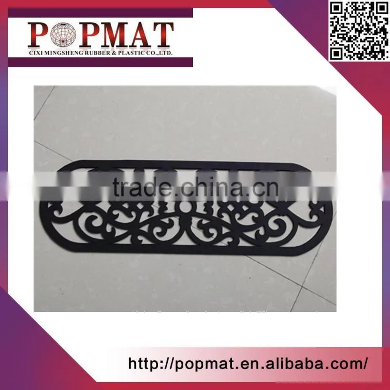Factory price non-slip perforated stair floor mat