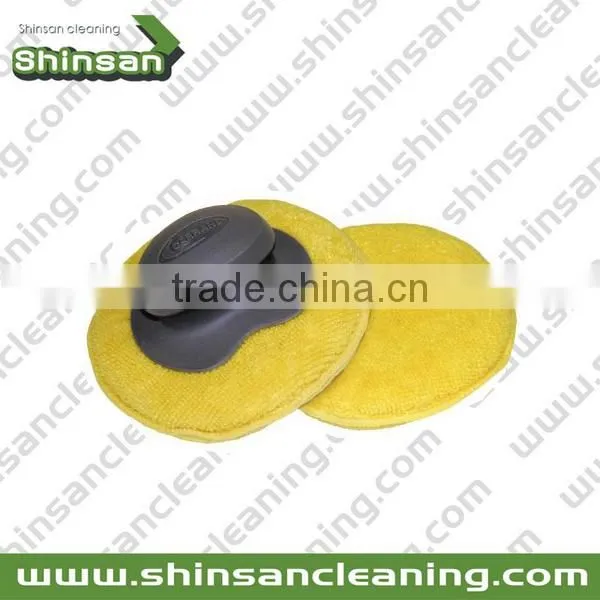 2017 microfiber wax applicator pad,wax applicator