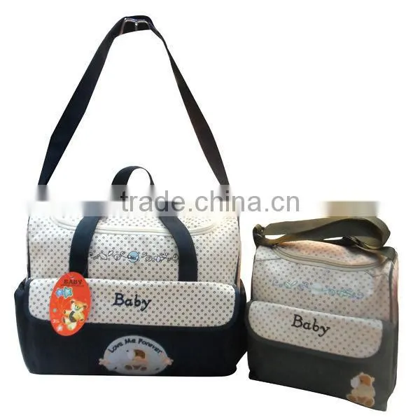 stock cute and fashionable child-mom mummy bag/diaper bag