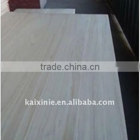 heze kaixin paulownia edge glued/finger joint panes