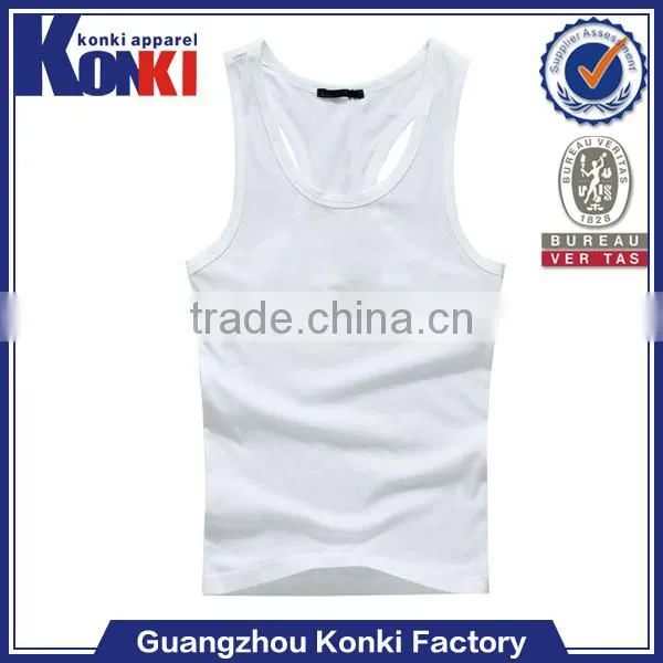bulk Breathable plain slim gym tank top