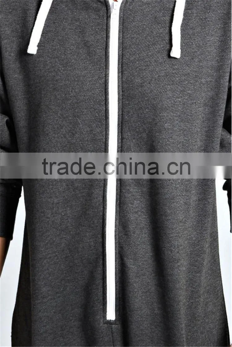 Cheap wholesale adult custom onesie with white trims