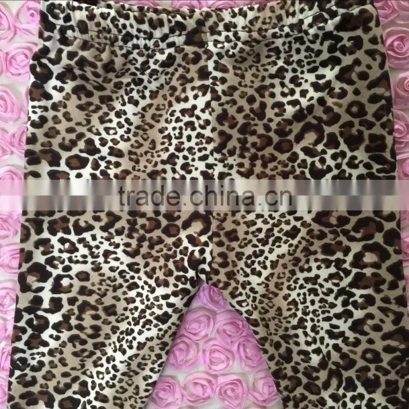 Persnickety Children Clothes baby girl triple fuller ruffles icing pants baby leopard leggings