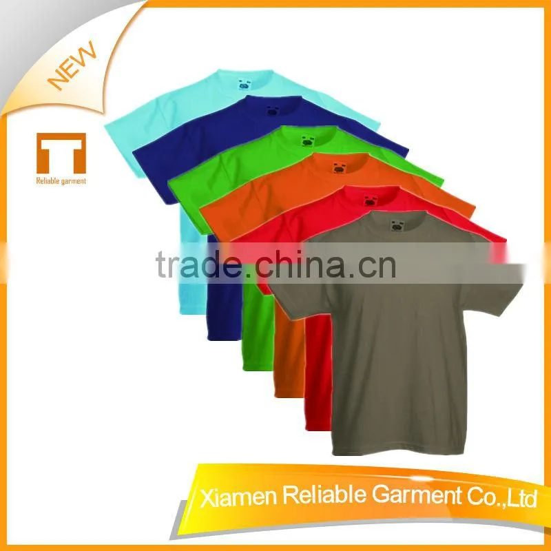 2016 160GSM 100%cotton t shirt kids with good quality