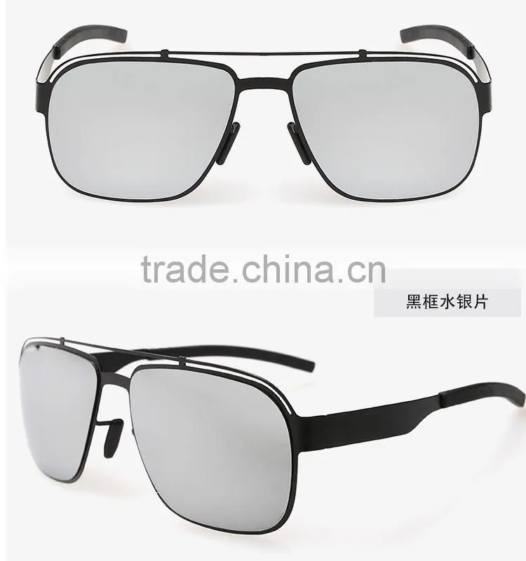 2016 Wholesale Fashion Cheap Man Sunglasses Whith Stainless Frame