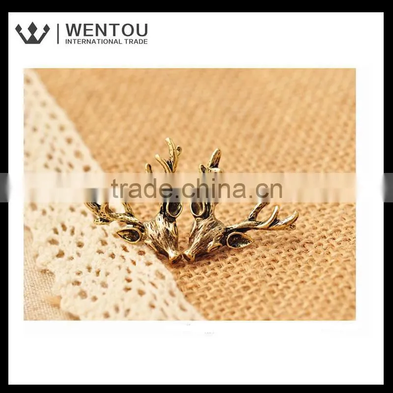 China wholeasle fashion new design Elk Ear Studs