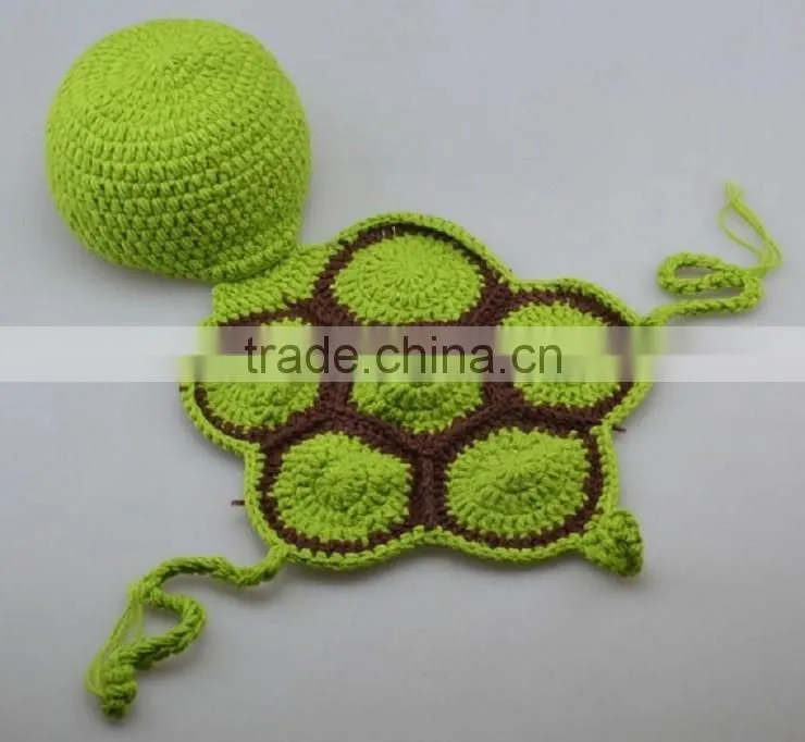 2016 new design crochet knitted handmade pet animals hat for baby