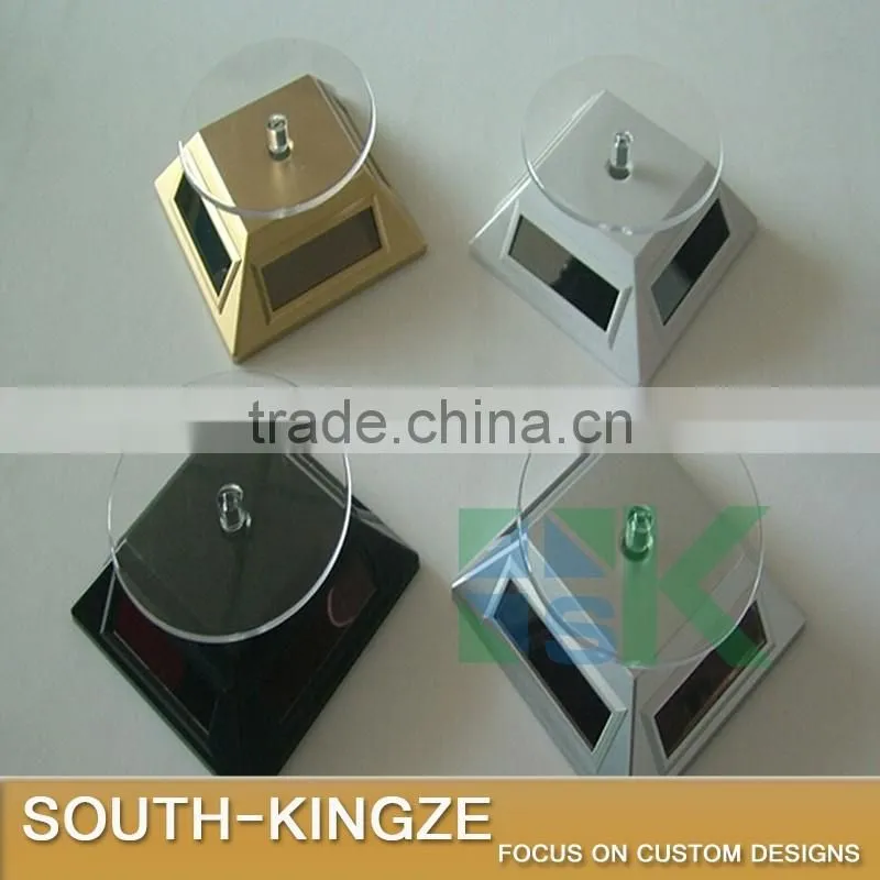 9x9x5cm Square Digital Solar Display Stand
