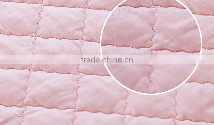 Alibaba supplier patchwork cotton fabrics quilted waterproof mattress protector for hotel/Hospital