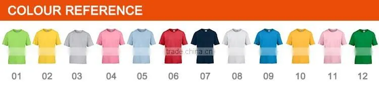 Custom Logo Kids Short Sleeve cotton Sports T-shirt
