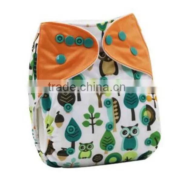 fashion cartoon pattern adjustable baby dipper cloth