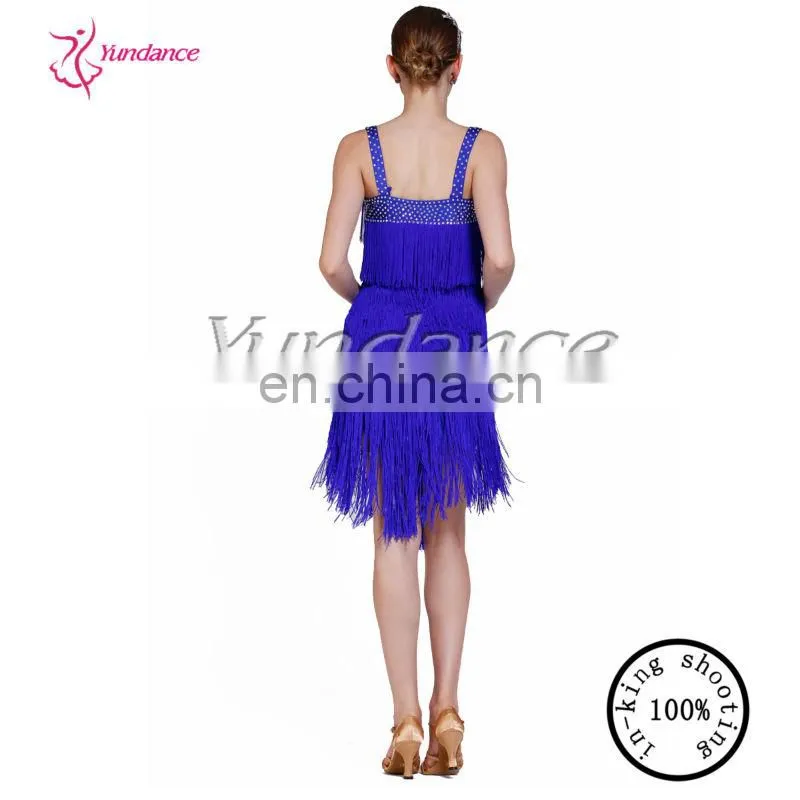AB003 Cheap lation dancing skirts fringe dance costumes
