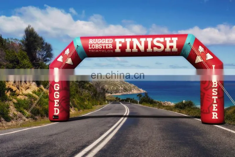 cheap durable racing run inflatable arch for hot sale