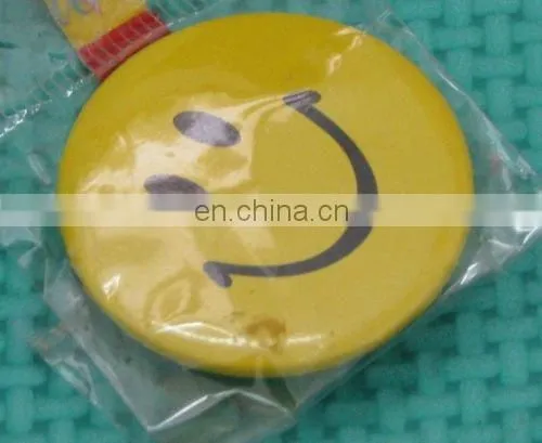 Hot selling High Quality Happy Face Promotional Safety Pin Button Badge