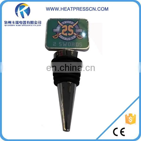 sublimation blank of wine stopper