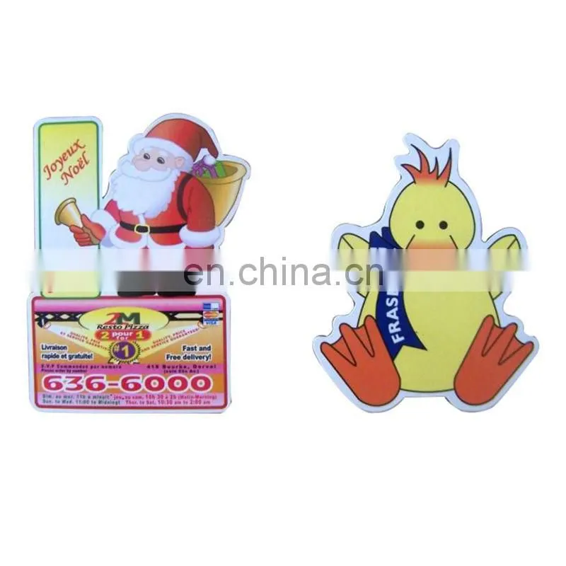 mini figures die-cut paper novelty fridge magnets