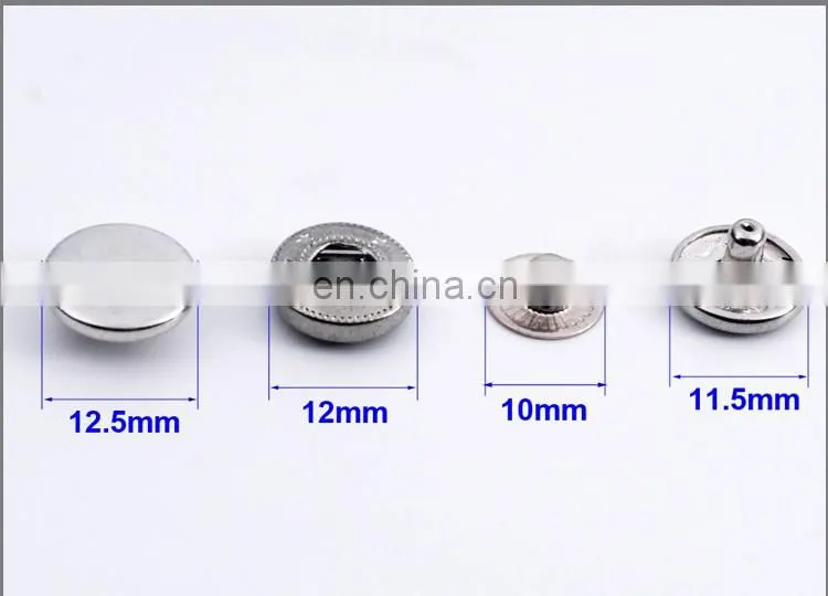 Four parts Metal Spring Snap Button BM10141