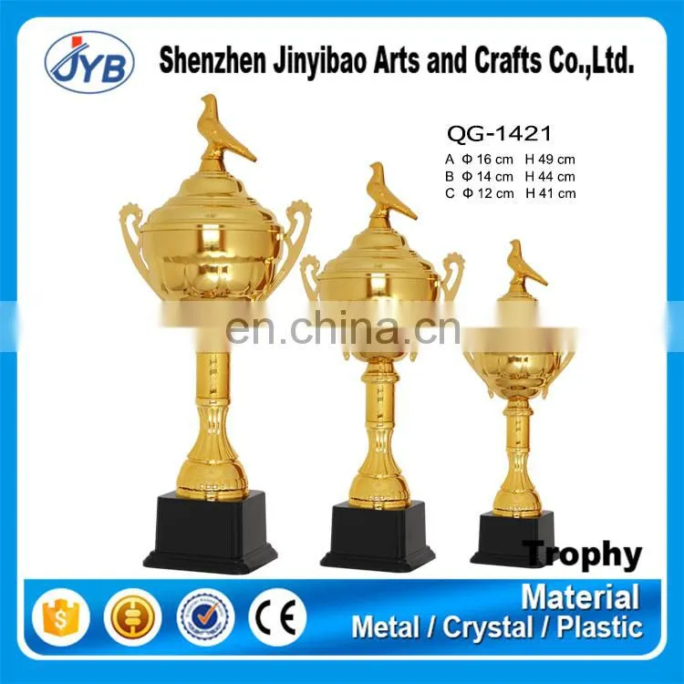Custom design made embossment logo round medals with ribbons