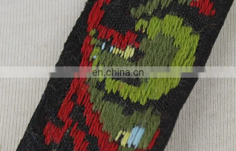 Hot sale jacquard ethnic ribbon trim for clothes