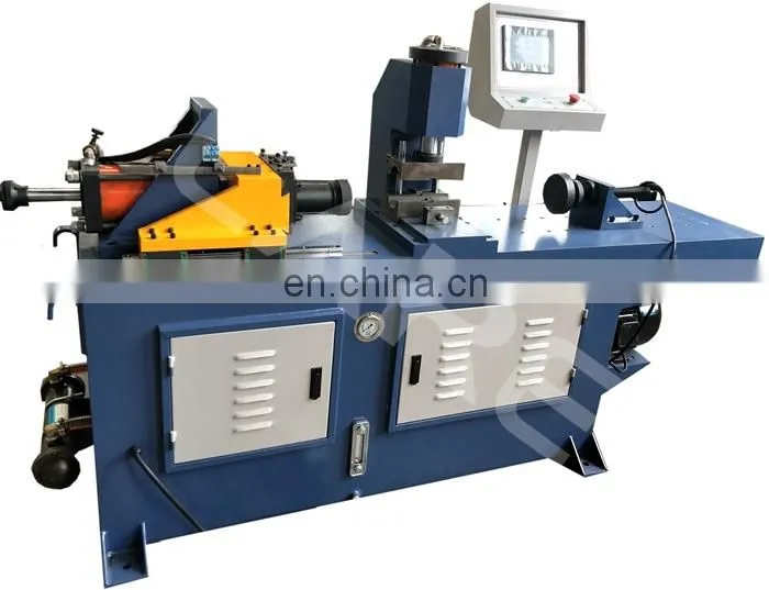 SG-I-40 Oil pressure SS pipe squeezing machine, stainless steel tube reducer, tube end edit machine