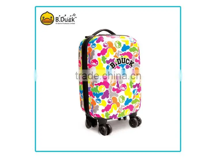 B.Duck fancy new design fashion luggage bags for girls