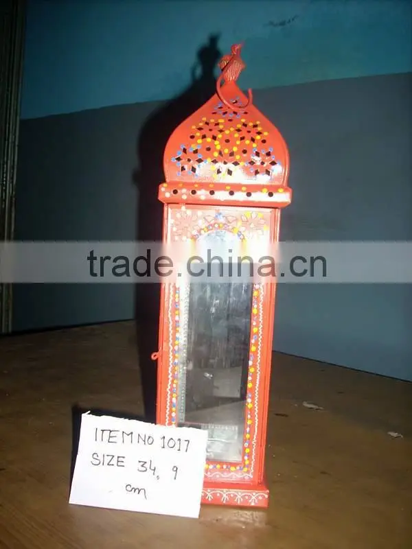 Unique T Lite Metal Garden Lantern