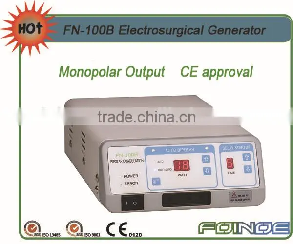 Monopolar & Bipolar High Frequency Electrosurgical Unit with CE approved