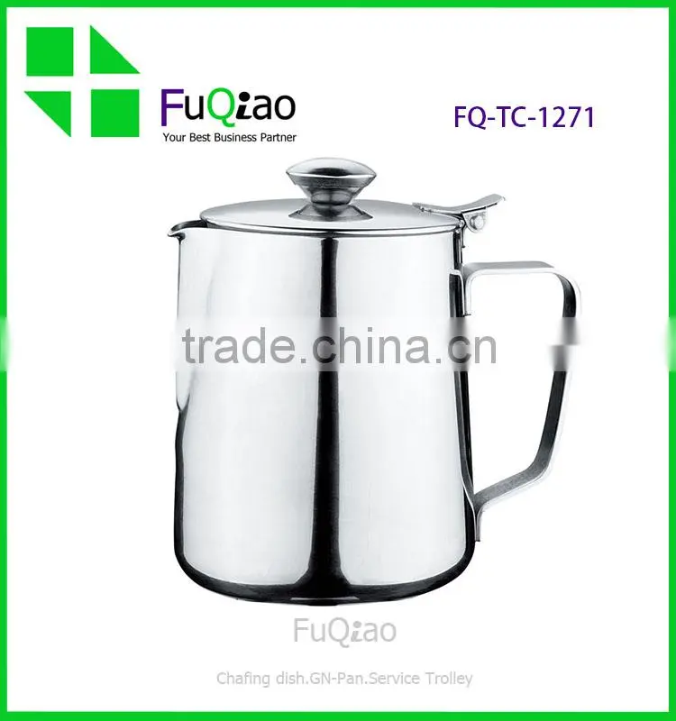Hot Sale commercial Stainless Steel Milk Frothing Pitcher Milk Jug for Lattes Coffee Cup