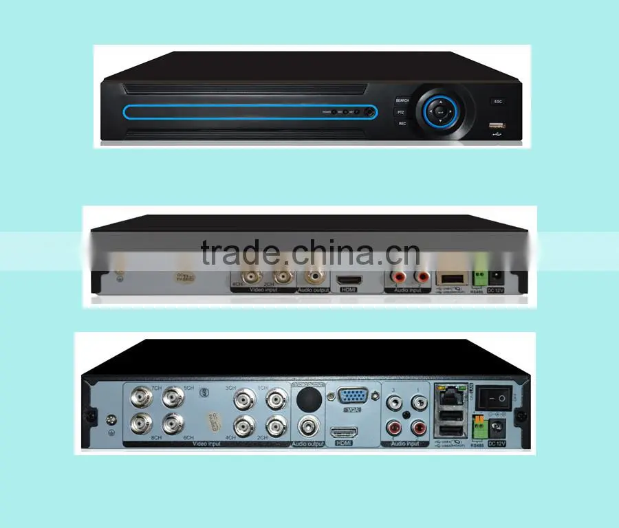 2016 Hot 4ch/8ch/16ch 720p/1080p AHD DVR for AHD CCTV Camera