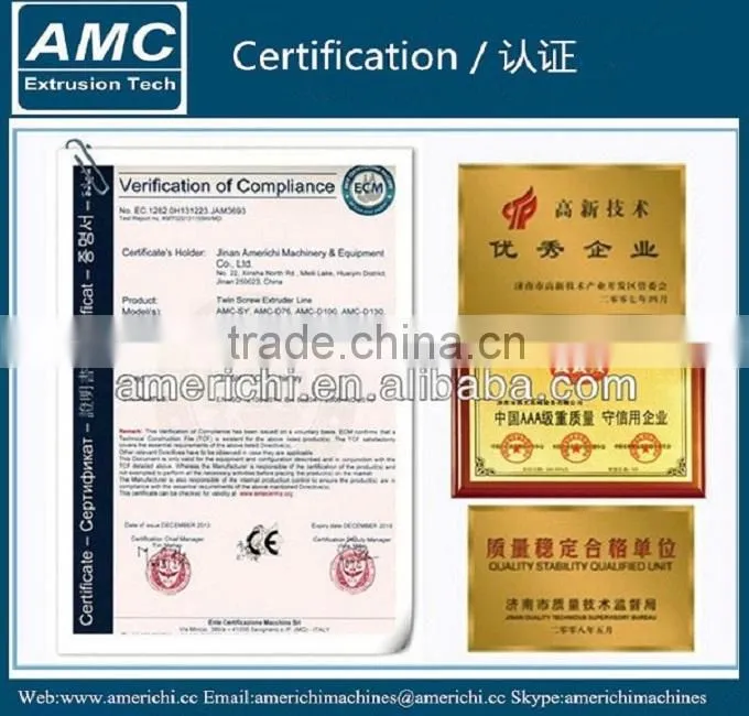 Jinan Twin Screw Extruder Food Machine