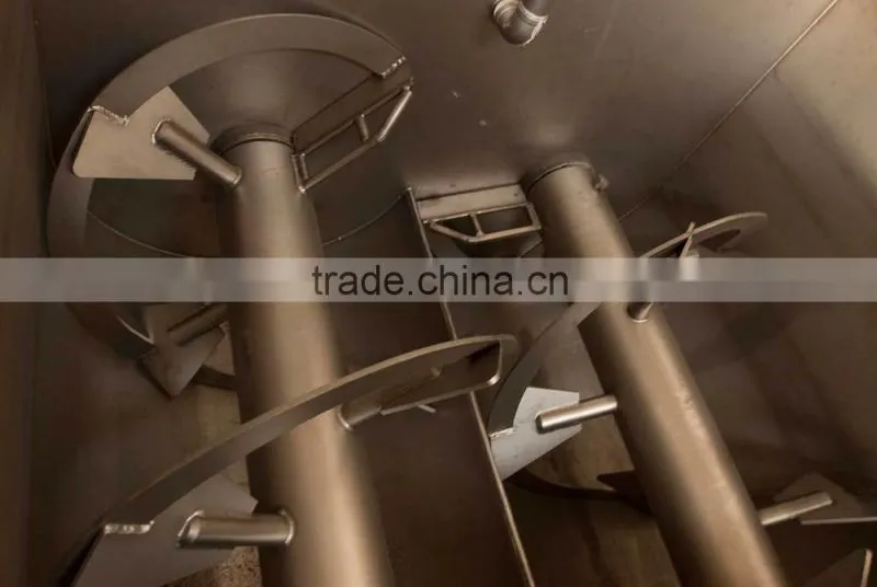 Automatic sausage meat mixer stuffing mixer vacuum meat mixing machine