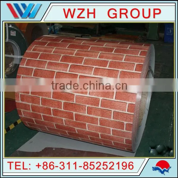 prepainted galvanized steel coil /color coated steel coil / ppgi/ wooden ppgi