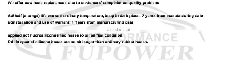 fupower upgrade silicone Turbo Intercooler Hose Pipe compatible with ALFA ROMEO 147 156 Saloon Sportwagon 1.9JTD JTD 51702364