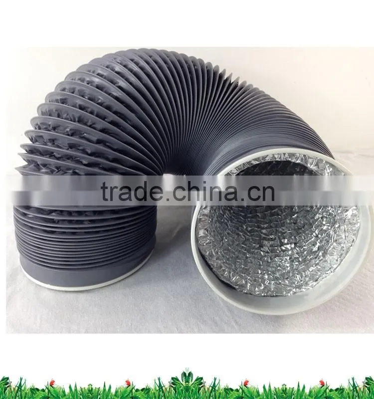 Flexible aluminum foil ventilation duct hose