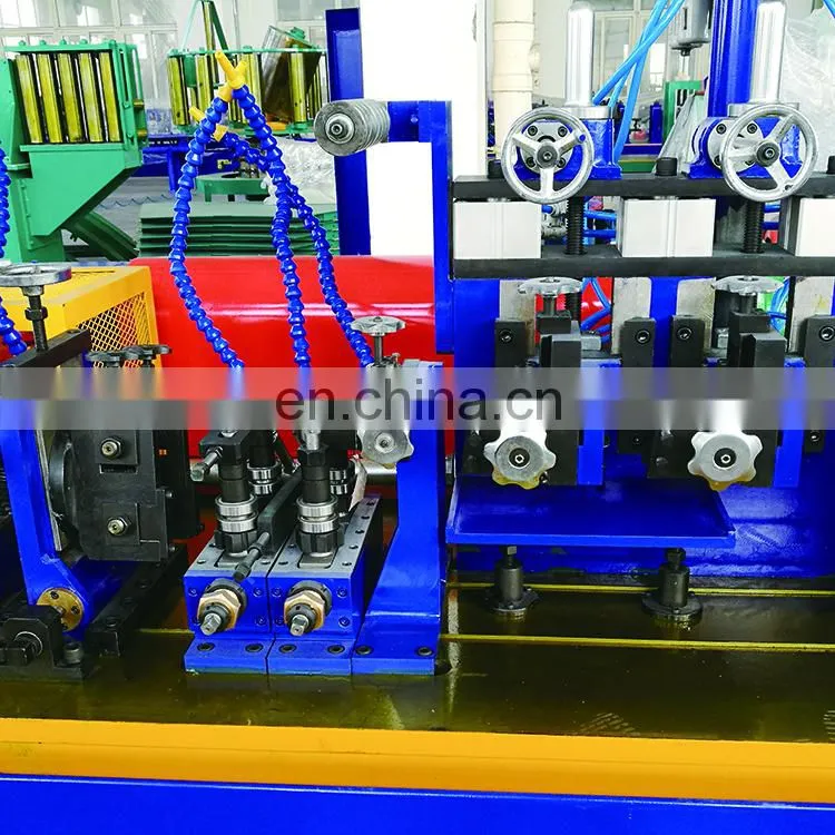 Nanyang strict process requirements pipe tube making machine metal erw tube pipe mill