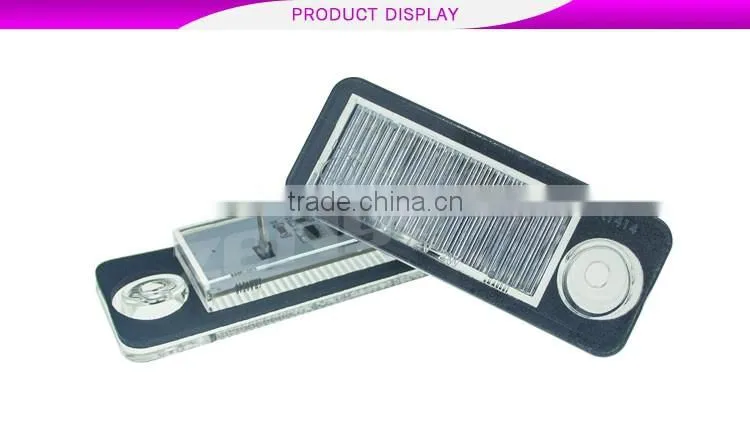 New Lowest factory price 3014SMD 18leds A6 Led License Plate