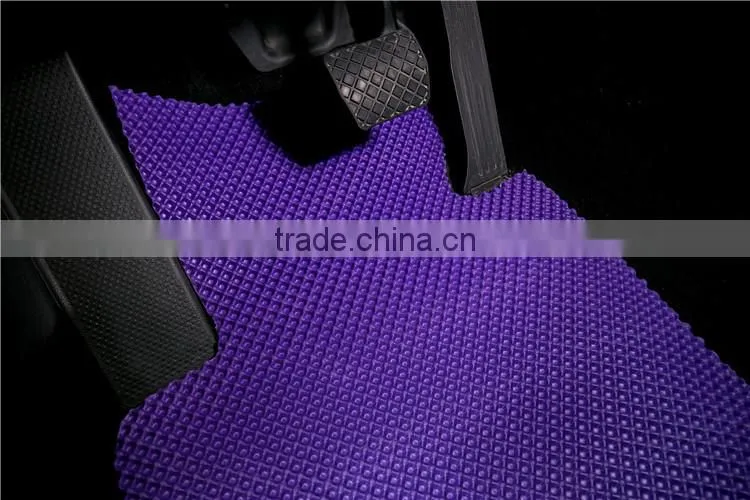 Hot sale kick mat rolled car carpet material for EVA car floor mat