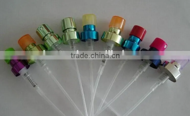 aluminum mist sprayer for perfume bottle