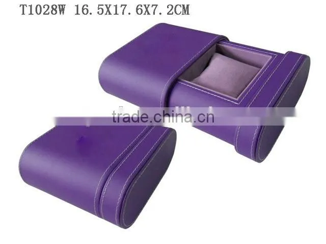T1028E Custom Faux Leather Unique Drawer Jewelry Earring Box for Necklace