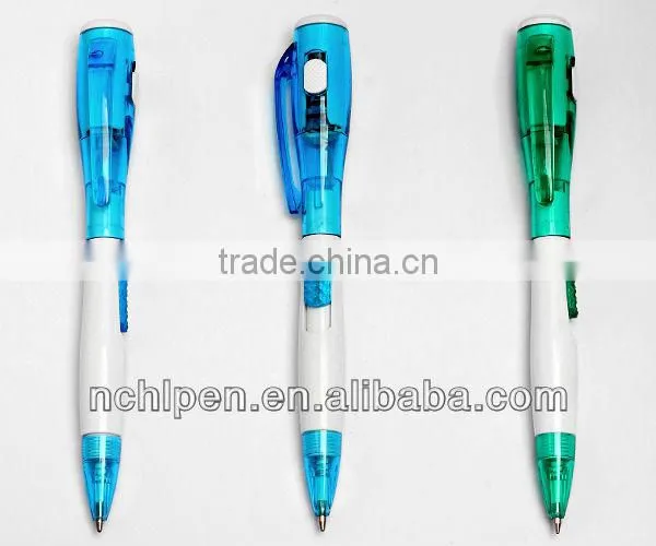 2014 Multifunctional LED light Ballpoint Pen