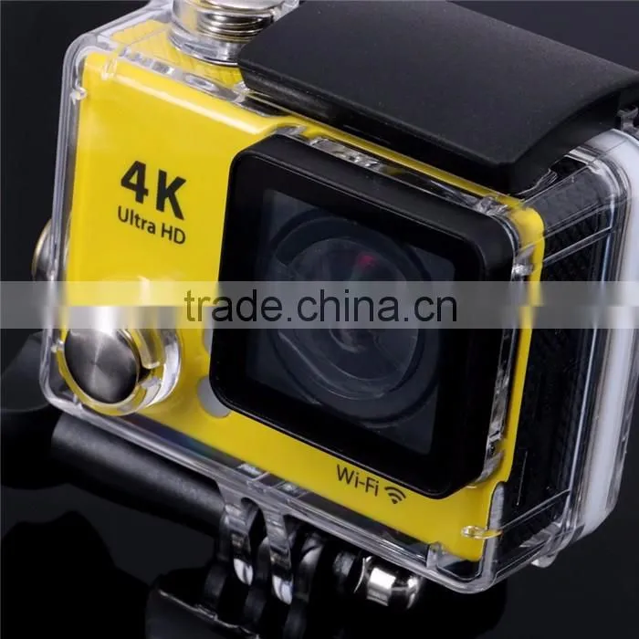 winait Ultra 4k wifi action camera waterproof Sunplus SPCA6350 with 170 degree 6G A+ HD Ultra-Wide Fish-eye Len sports camera