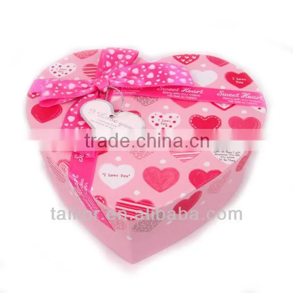 Cheap Unique color paper jewelry box *JB20130925-3