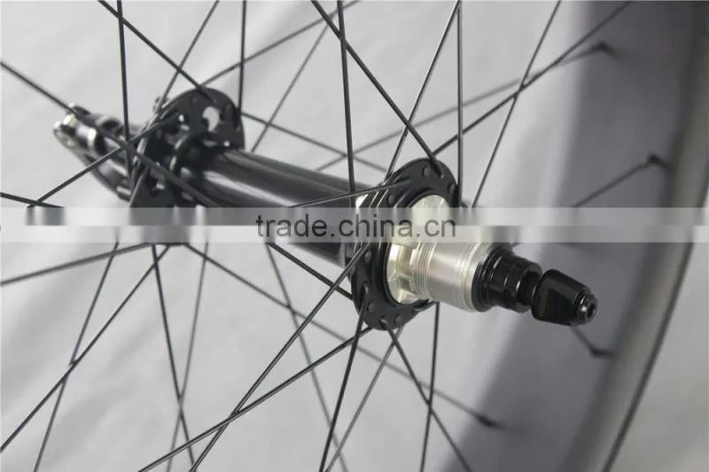 65mm/90mm full carbon fat bike wheelset