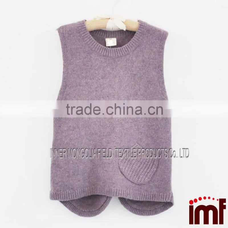 100% Cashmere Vest for Children