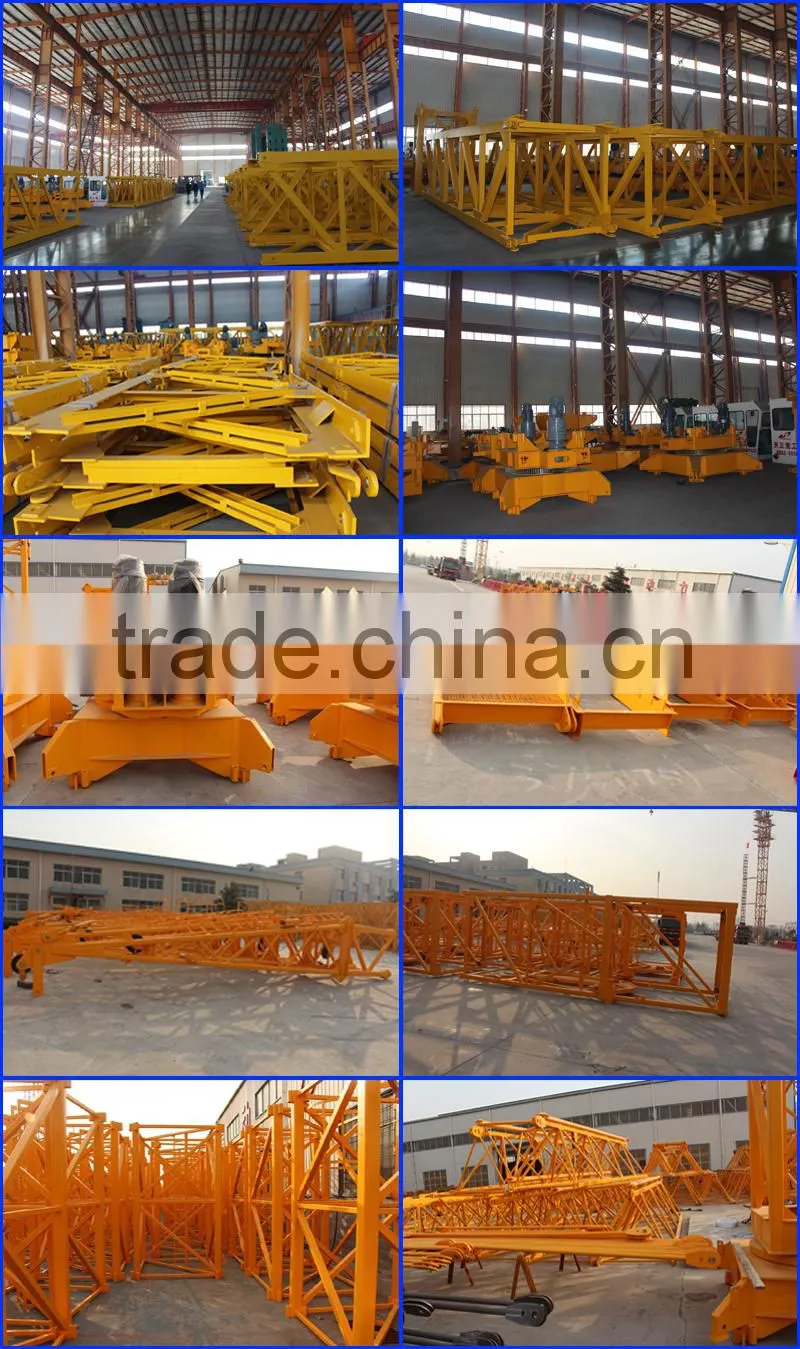 ZHENGHAO 2015 hot QTZ80 topkit tower crane